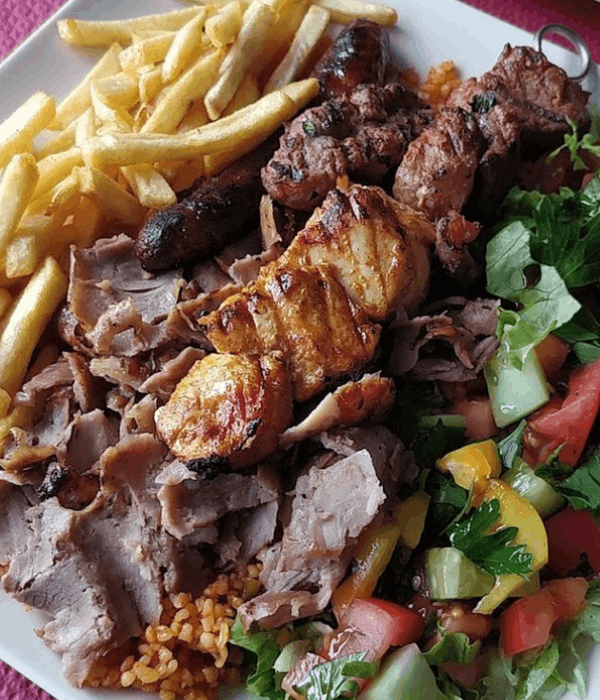 Assiette Kebab Mixte